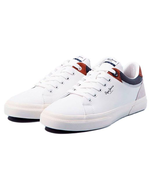 Pepe Jeans Denim Kenton Class Trainers 