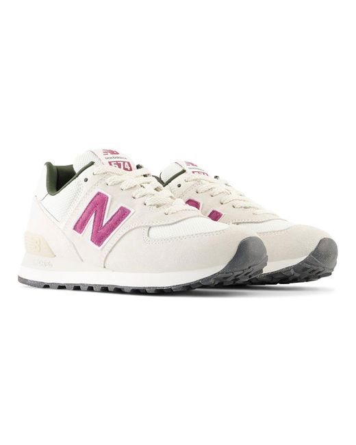 New Balance 574 Trainers in Pink Lyst