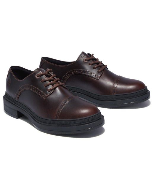 brogue timberland chestnut
