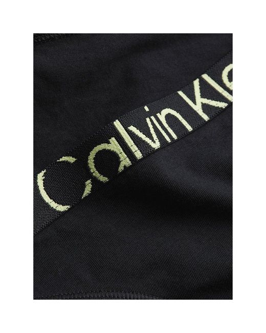 Calvin Klein Cavin Kein 000qf7403e Pantie Back Woan in Black Lyst
