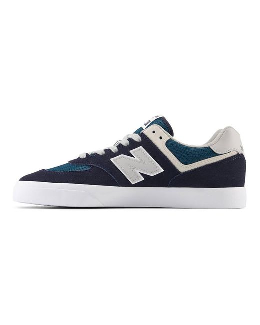 New Balance Nb Numeric 574 Vulc Trainers in Blue for Men | Lyst