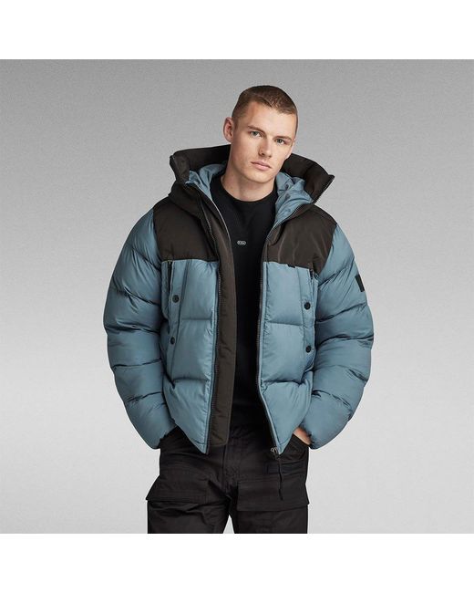 G-Star RAW G-tar Expedition Puffer Jacket X An in Blue for Men | Lyst