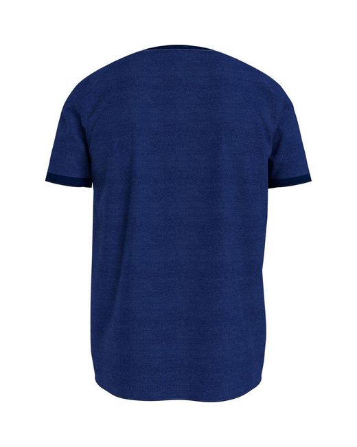 Tommy Hilfiger Um0um01170 Short Sleeve Shirt in Blue for Men | Lyst
