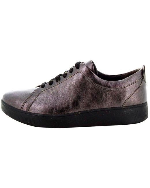 fitflop black rally trainers