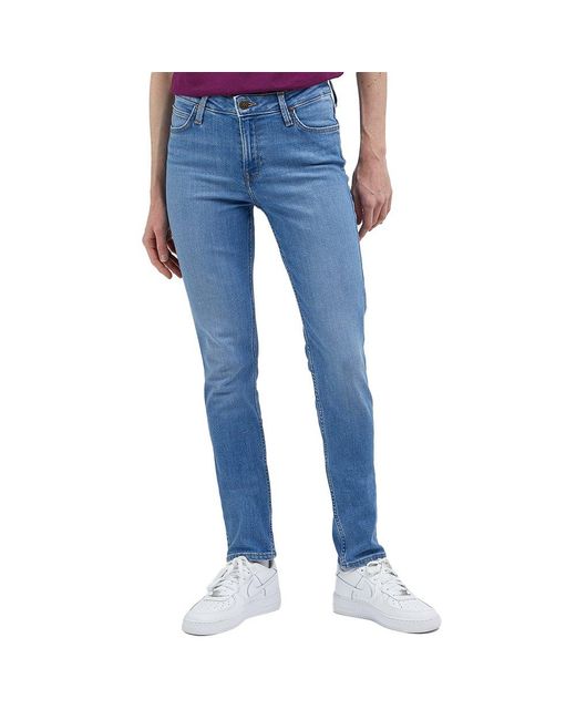 Lee Jeans Elly Slim Fit Jeans in Blue | Lyst