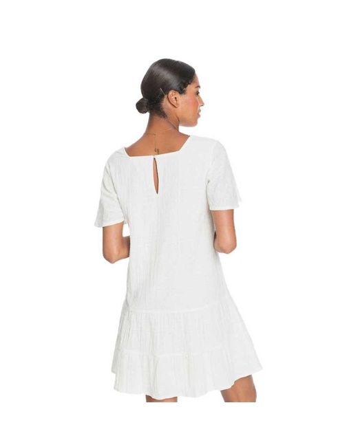 roxy white dress