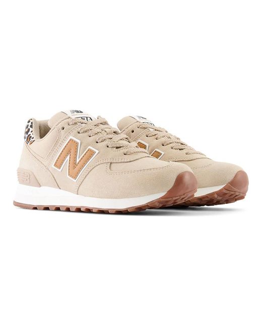 New Balance 574 Trainers in Pink Lyst