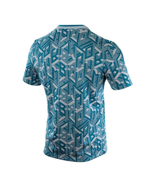 Umbro Synthetic Jacquard Terrace Jersey Short Sleeve T-shirt in Blue for  Men - Lyst