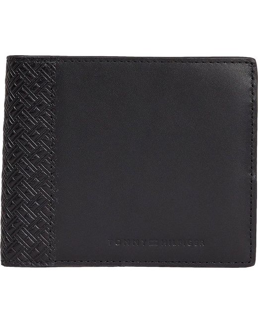 Tommy Hilfiger Central Cc And Coin Wallet in Black for Men | Lyst
