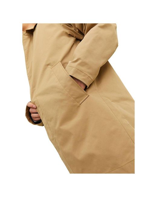 Jack & Jones Jack & Jone Creae Ac Trench Coat in Natural for Men Lyst