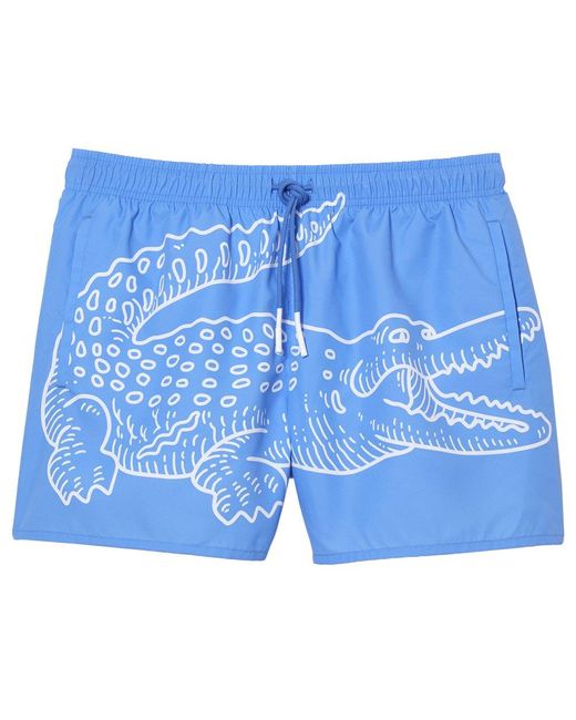 Lacoste Mh5660 Swimming Shorts in Blue for Men Lyst