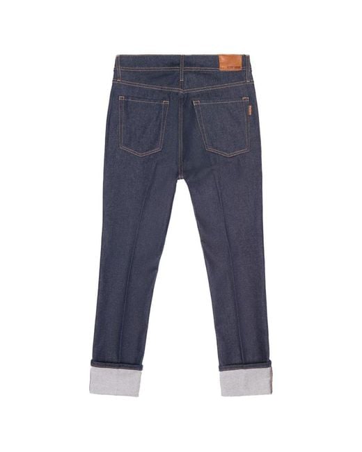 Antony Morato Davis Cropped Skinny Fit Jeans in Blue for Men | Lyst