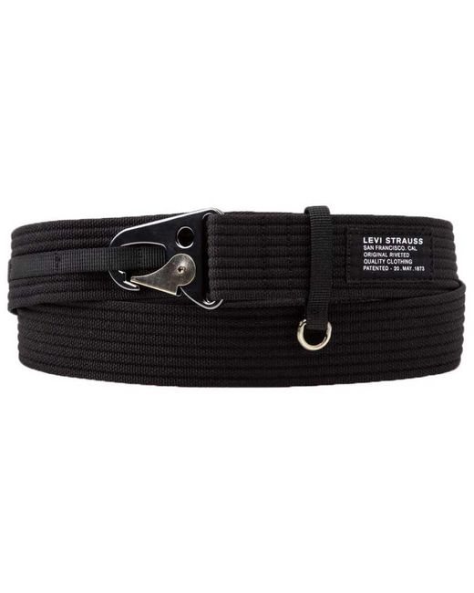 Levi's Utility Web Belt Belt in Black for Men | Lyst