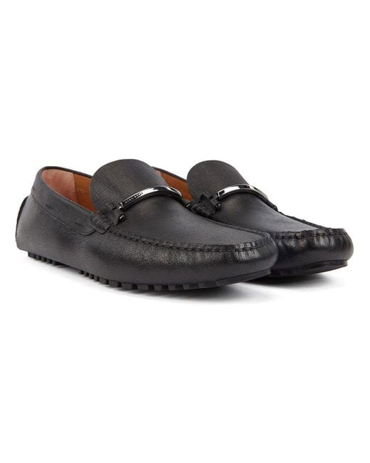 hugo boss shoes moccasin