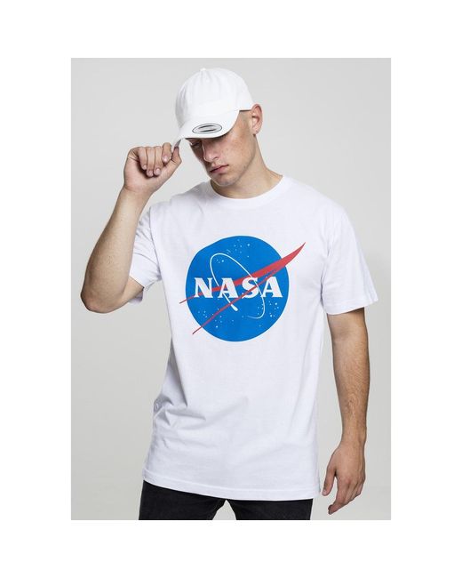 Mister Tee T shirt Nasa Gt in White for Men Lyst