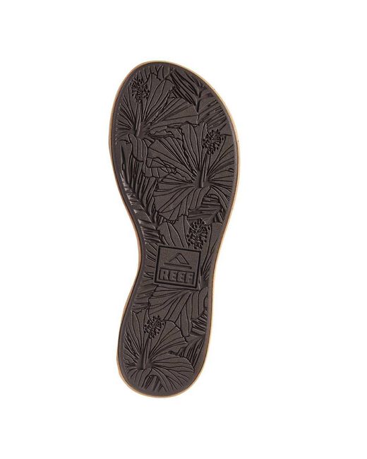Reef Cushion Slides in Brown Lyst