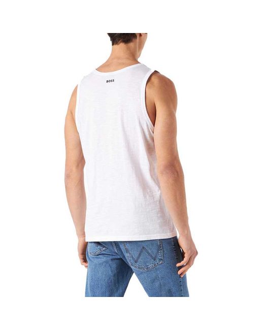 HUGO BOSS Cotton 50466605 Sleeveless 