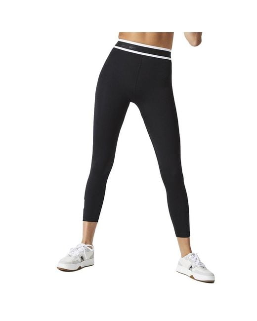 Lacoste Sport Xf0757 Leggings in Black | Lyst