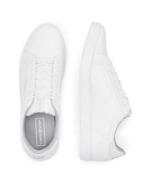 jack n jones white sneakers