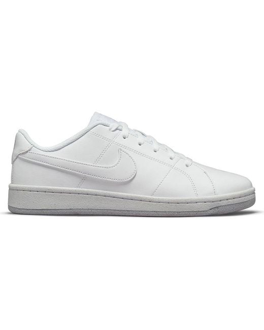 nike court royale white sneakers