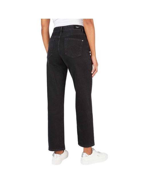 peddelen vrouwelijk groep Pepe Jeans Dover High Waist Jeans / 30 Woman in Black | Lyst