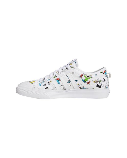 adidas nizza disney sport goofy white