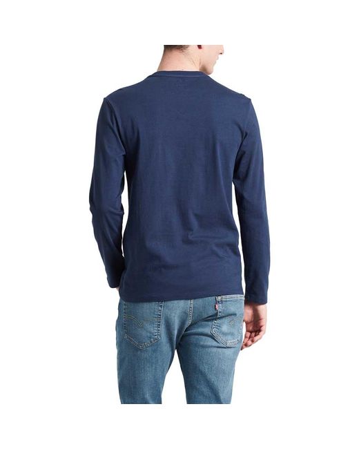 Original Long Sleeve T-shirt in Navy 