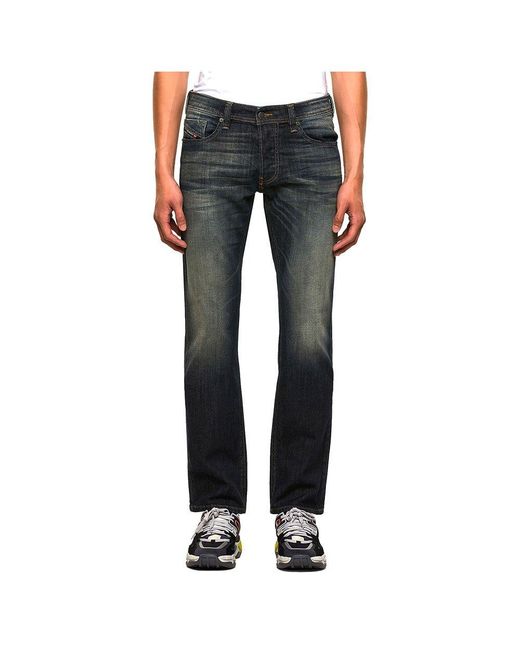 DIESEL Cotton Larkee 009ep Jeans in Denim (Blue) for Men - Lyst