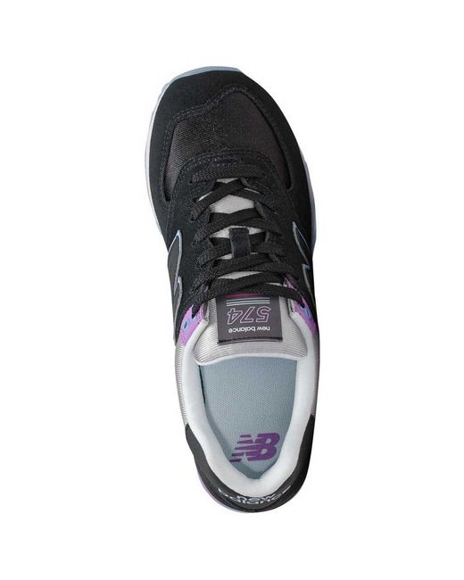 New Balance Suede 574 V2 Classic in Black - Lyst