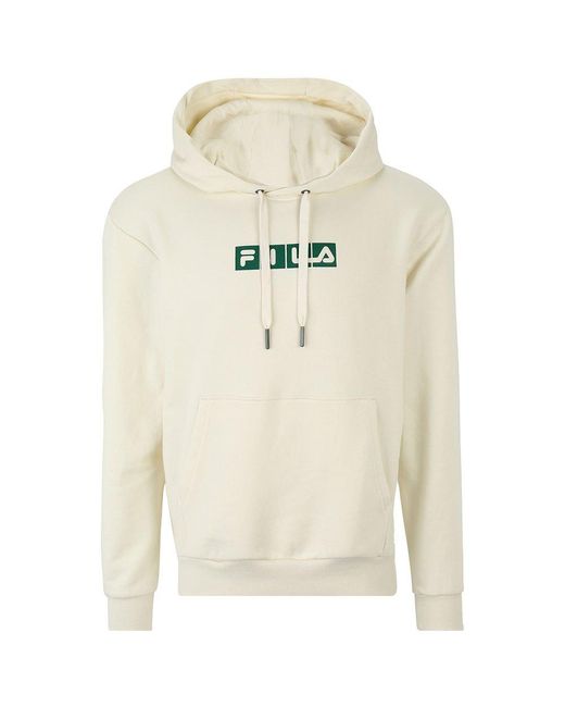 Beige shop fila hoodie