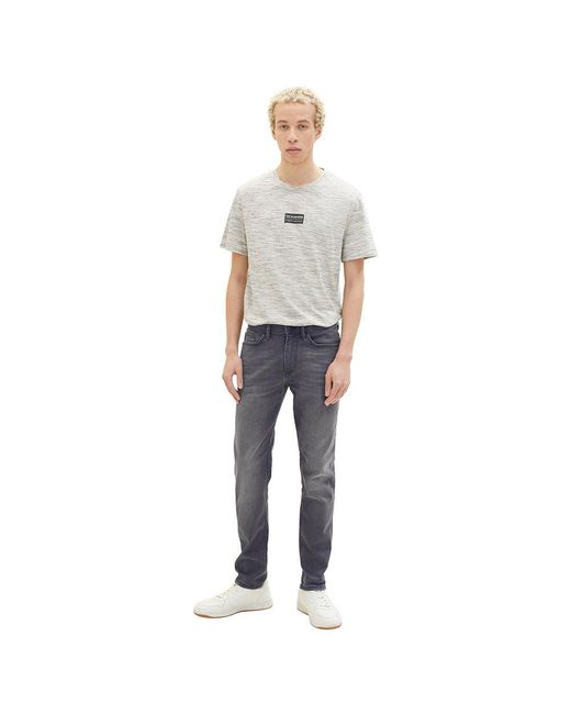Markt Tom Tailor Denim in for Jeans Gray Lyst | Tapered Men Slim