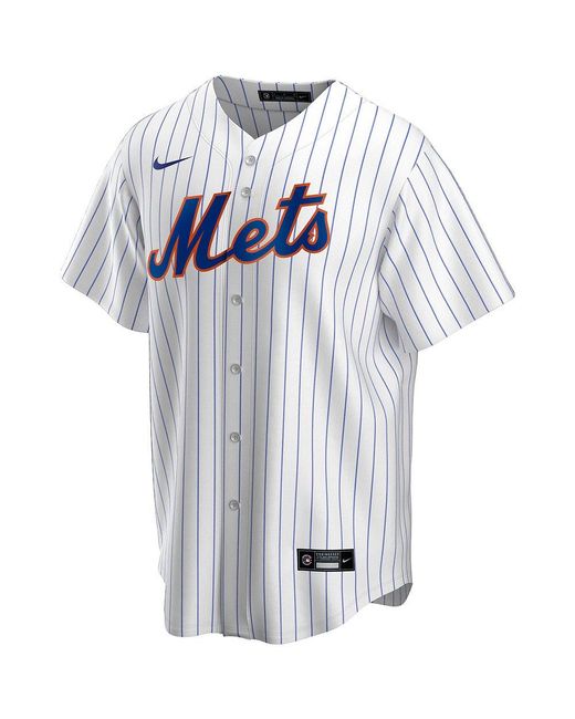 Nike Mlb New York Mets Official Replica Home Short Sleeve V Neck T-shirt in  Blue for Men | Lyst