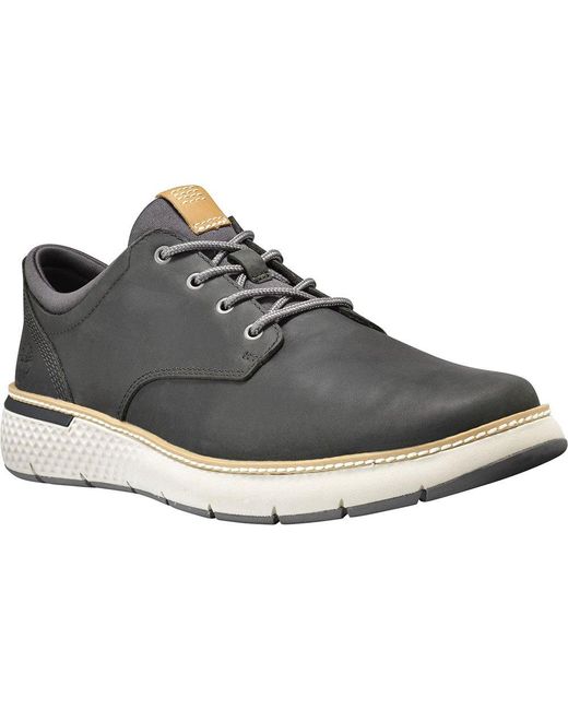 Timberland Leather Cross Mark Plain Toe Oxford Shoes in Gray for Men - Lyst