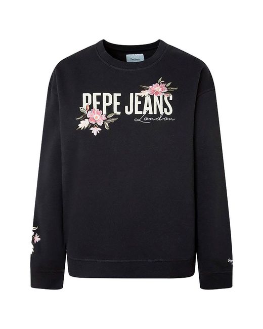 Pepe Jeans Denim Portia Sweatshirt - Lyst