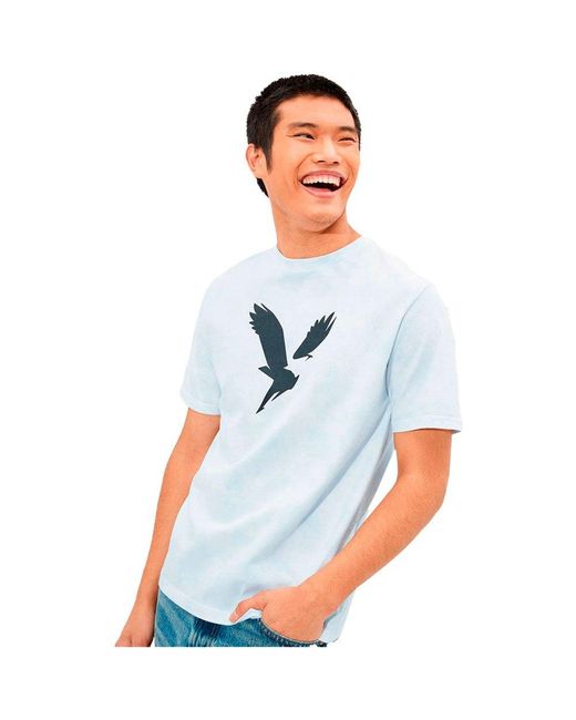 american eagle blue t shirt