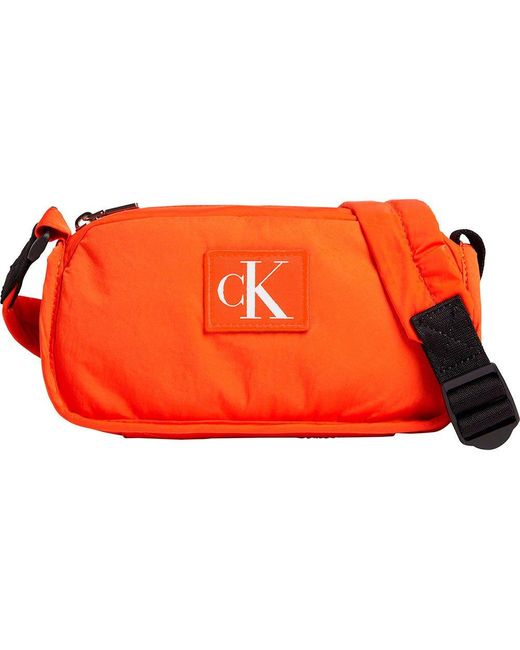 Calvin Klein City Nylon Ew Bag in Orange Lyst