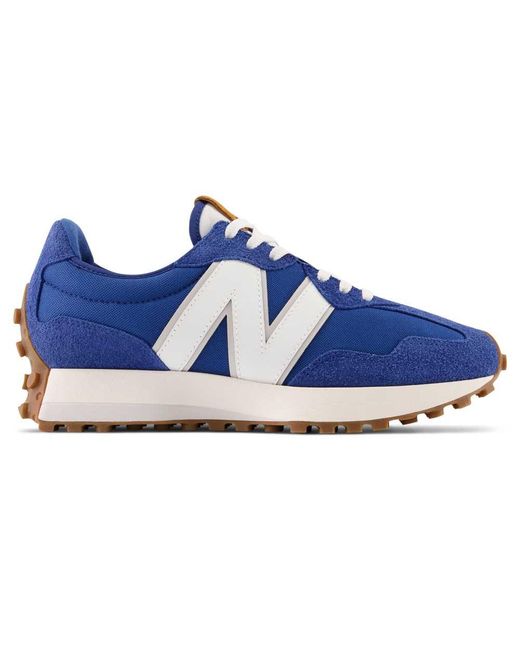 New Balance 327 Trainers in Blue Lyst