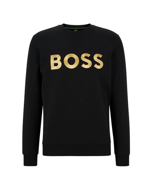 BOSS by HUGO BOSS Salbo 1 10243030 01 Sweatshirt in Black for Men | Lyst