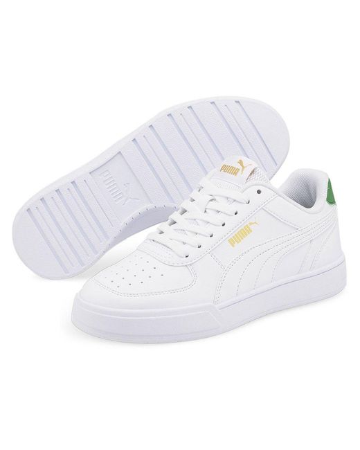 PUMA Synthetic Caven Trainers Junior in White for Men | Lyst