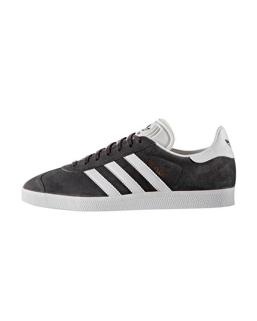 mens black gazelles