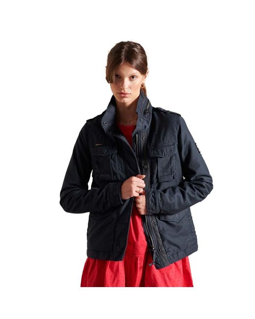 lined military jacket