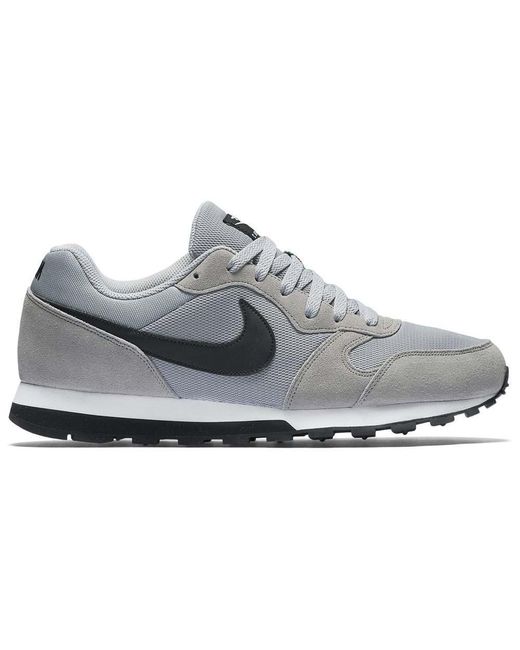 Nike Suede Md Runner 2 Trainers in Gray for Men Lyst