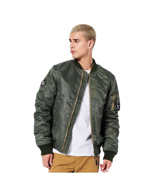 Superdry Ma1 Bomber Jacket in Sage Green (Green) for Men | Lyst