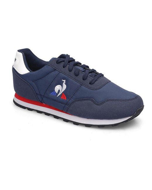 Le Coq Sportif Astra Gs Trainers in Blue for Men | Lyst