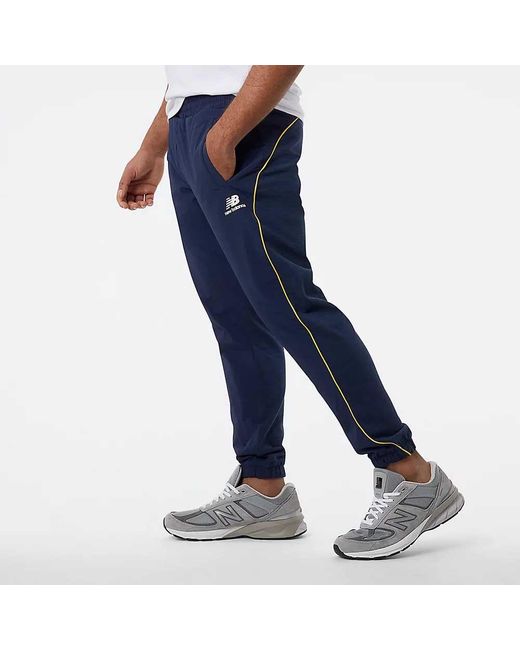 New Balance Athletic Heavy Pant in Blue for Men | Lyst