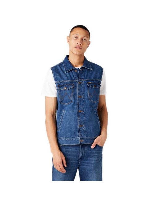 wrangler vest jacket