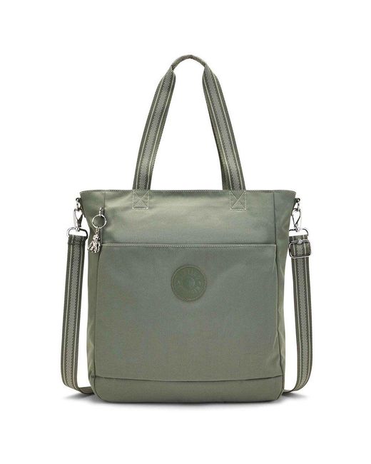 Kipling Sunhee Tote Bag in Green | Lyst