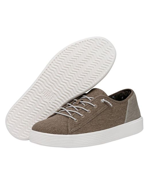 peyton linen hey dude shoes