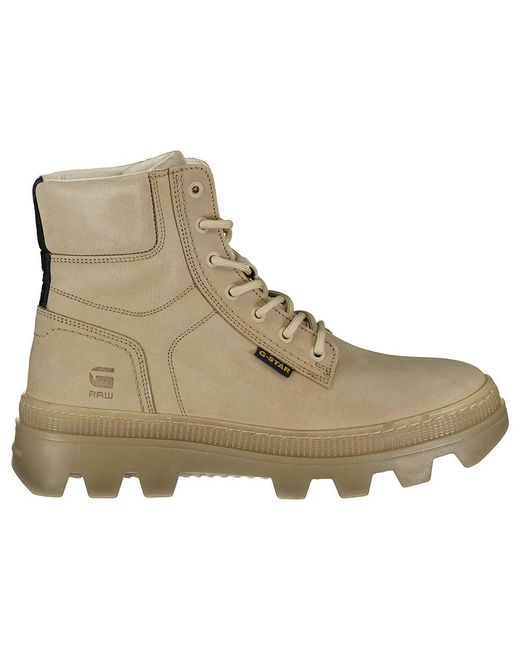 G-Star RAW Noxer High Nub Boots in Natural for Men | Lyst