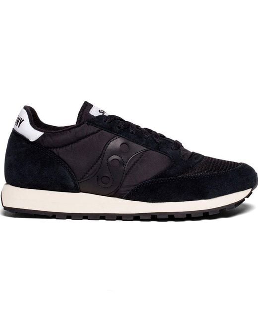 saucony jazz original vintage black